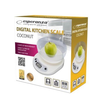 ESPERANZA WAGA KUCHENNA Z MISĄ COCONUT EKS007