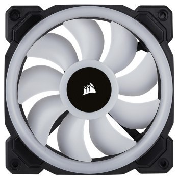 Wentylator Corsair Fan LL120 RGB 120mm PWM Triple Pack 3x120mm Black (CO-9050072-WW)