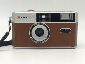 Aparat fotograficzny - Agfa Photo Reusable Camera 35mm brown