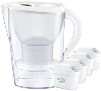 Brita Marella XL + 4 filtry MAXTRA PRO Pure Performance biały