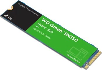 Dysk SSD WD Green SN350 WDS200T3G0C (2TB ; M.2 ; PCIe NVMe 3.0 x4)