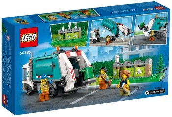 LEGO City 60386 Ciężarówka recyklingowa