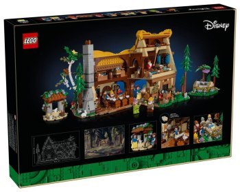 LEGO Disney 43242 Chatka Królewny Śnieżki i siedmiu krasnoludków