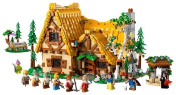 LEGO Disney 43242 Chatka Królewny Śnieżki i siedmiu krasnoludków