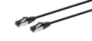 Gembird RJ45 - RJ45 S/FTPkat.8 0.5m czarny