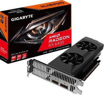 Karta graficzna - Gigabyte Radeon RX 6400 D6 Low Profile 4GB