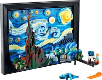 LEGO Ideas 21333 Vincent van Gogh „Gwiaździsta noc"