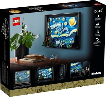 LEGO Ideas 21333 Vincent van Gogh „Gwiaździsta noc"