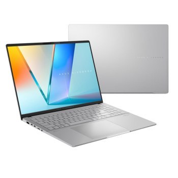 Laptop ASUS Vivobook S 16 OLED M5606WA-MX050W - Ryzen AI 9 HX 365 | 16'' | 3,2k | 120Hz | 32GB | 1GB | Win11 | Srebrny | AI