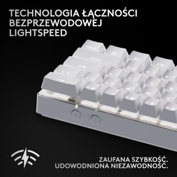 Logitech G Pro X 60 Lightspeed Biała