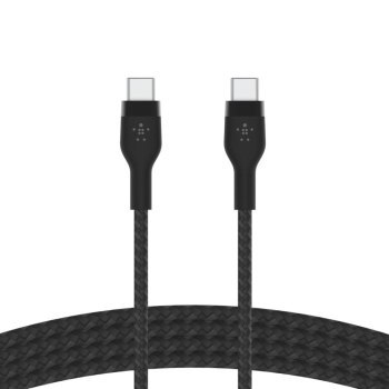 BELKIN KABEL USB C-C 2.0 OPLOT SILICONE 1M CZARNY