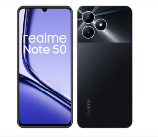 Smartfon realme Note 50 3/64GB czarny GWARANCJA 24m AUTRYZOWANY DYSTRYBUTOR