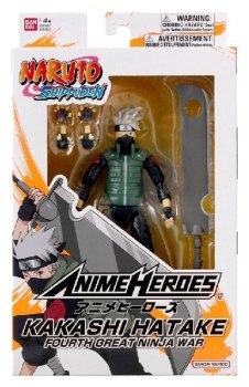 ANIME HEROES NARUTO - HATAKE KAKASHI GOURTH GREAT NINJA WAR