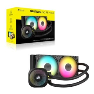 CORSAIR NAUTILUS 240 ARGB 240mm Radiator Liquid CPU Cooler