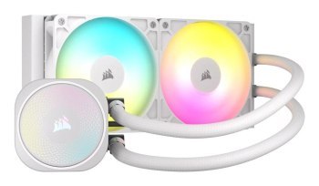 CORSAIR NAUTILUS 240 ARGB White 240mm Radiator Liquid CPU Cooler