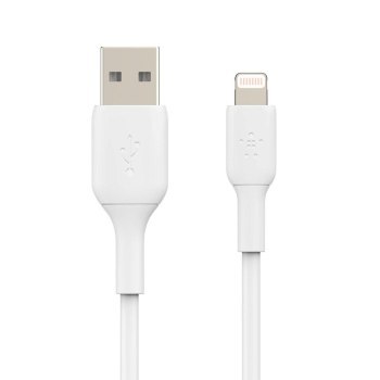 BELKIN KABEL PVC USB-A - LTG 15CM BIAŁY