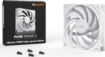 Be quiet! PURE WINGS 3 120mm PWM high-speed, biały