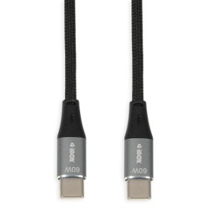 KABEL I-BOX USB TYP-C 60W 2M PD/QC CZARNY