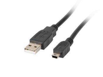 Lanberg mini USB 1.8m czarny