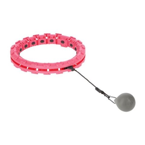 FH03 PINK HULA HOP Z OBCIĄŻNIKIEM I LICZNIKIEM STOCK