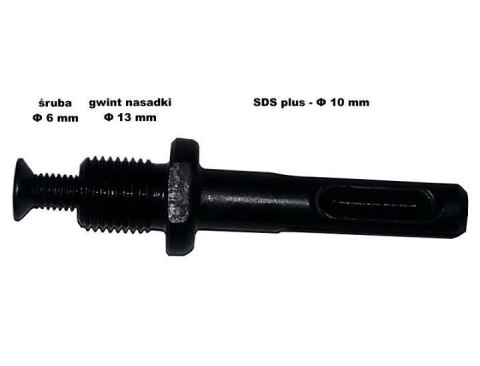 GŁOWICA DO WIERTARKI ADAPTER SDS I KLUCZYK 1/2"