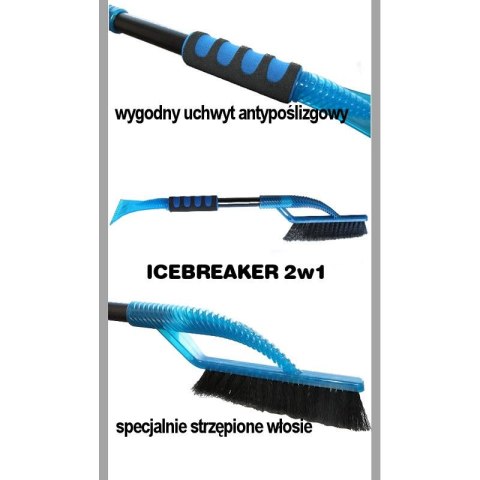 AUTO SZCZOTKA SKROBACZKA DO SZYB "ICEBREAKER" 58cm