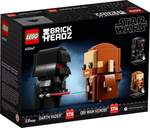 LEGO 40547 BrickHeadz Obi-Wan Kenobi i Darth V