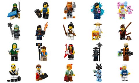 LEGO 71019 Minifigurki Ninjago