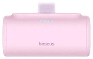 Baseus Compact 5000mAh 20W USB-C różowy