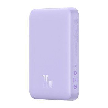 Baseus Magnetic Mini 10000mAh 20W MagSafe (fioletowy)