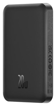 Baseus Magnetic Mini 5000mAh 20W (czarny)