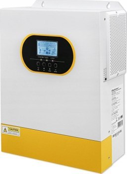 Qoltec Hybrydowy inwerter solarny Off-Grid 3.5kVA| 3.5kW | 100A | MPPT | LCD | BMS | Sinus